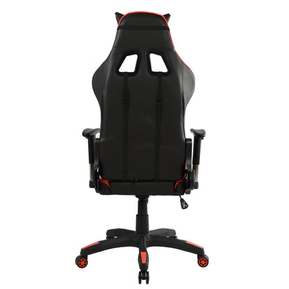 Office Gaming Chair Hm1056.01 Racing Black And Red Pu 67x70x134 Cm