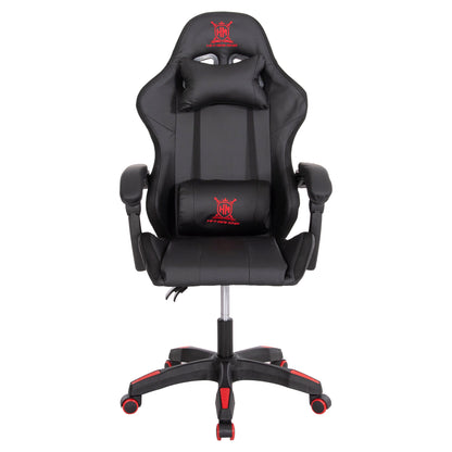 Gaming Armchair Darren Hm1203.01 Black-red Pvc 58.5x100x120hcm.