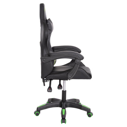 Gaming Armchair Darren Hm1203.03 Black-green Pvc 58.5x100x120hcm.