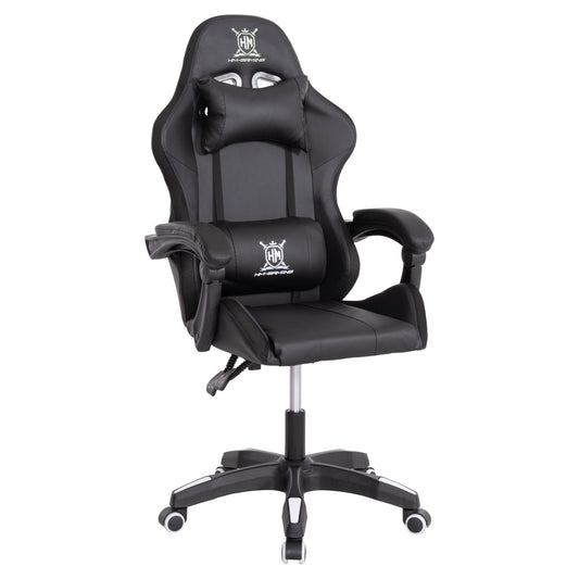 Gaming Armchair Darren Hm1203.04 Black-white Pvc 58.5x100x120hcm.