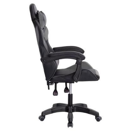 Gaming Armchair Darren Hm1203.10 Black-grey Pvc 60x60x120hcm.