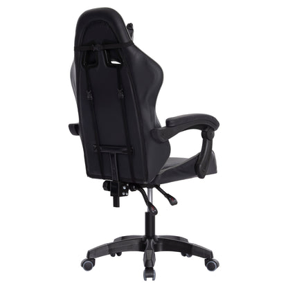 Gaming Armchair Darren Hm1203.10 Black-grey Pvc 60x60x120hcm.