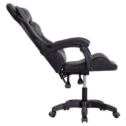 Gaming Armchair Darren Hm1203.10 Black-grey Pvc 60x60x120hcm.