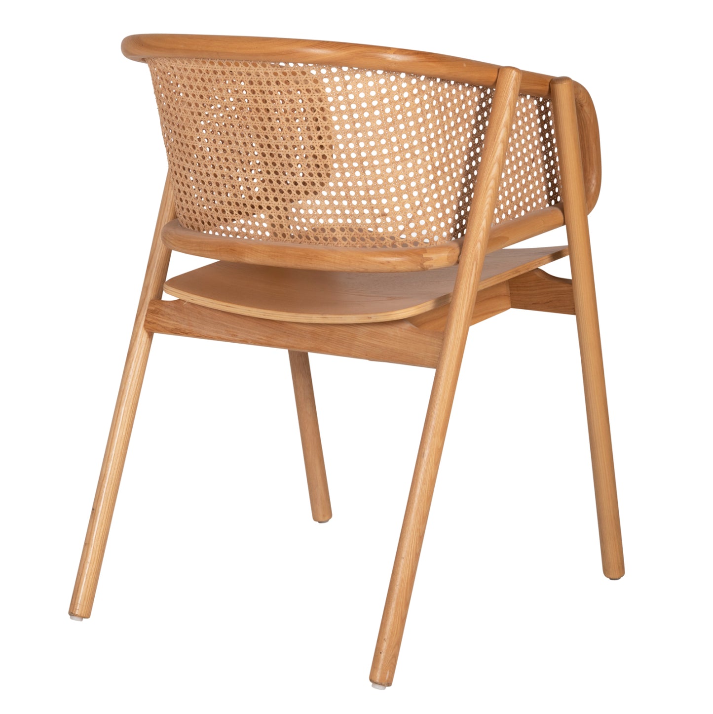 Armchair Kenlee Hm9872 Ashwood And Natural Rattan In Natural Color 57,5x55x81hcm.