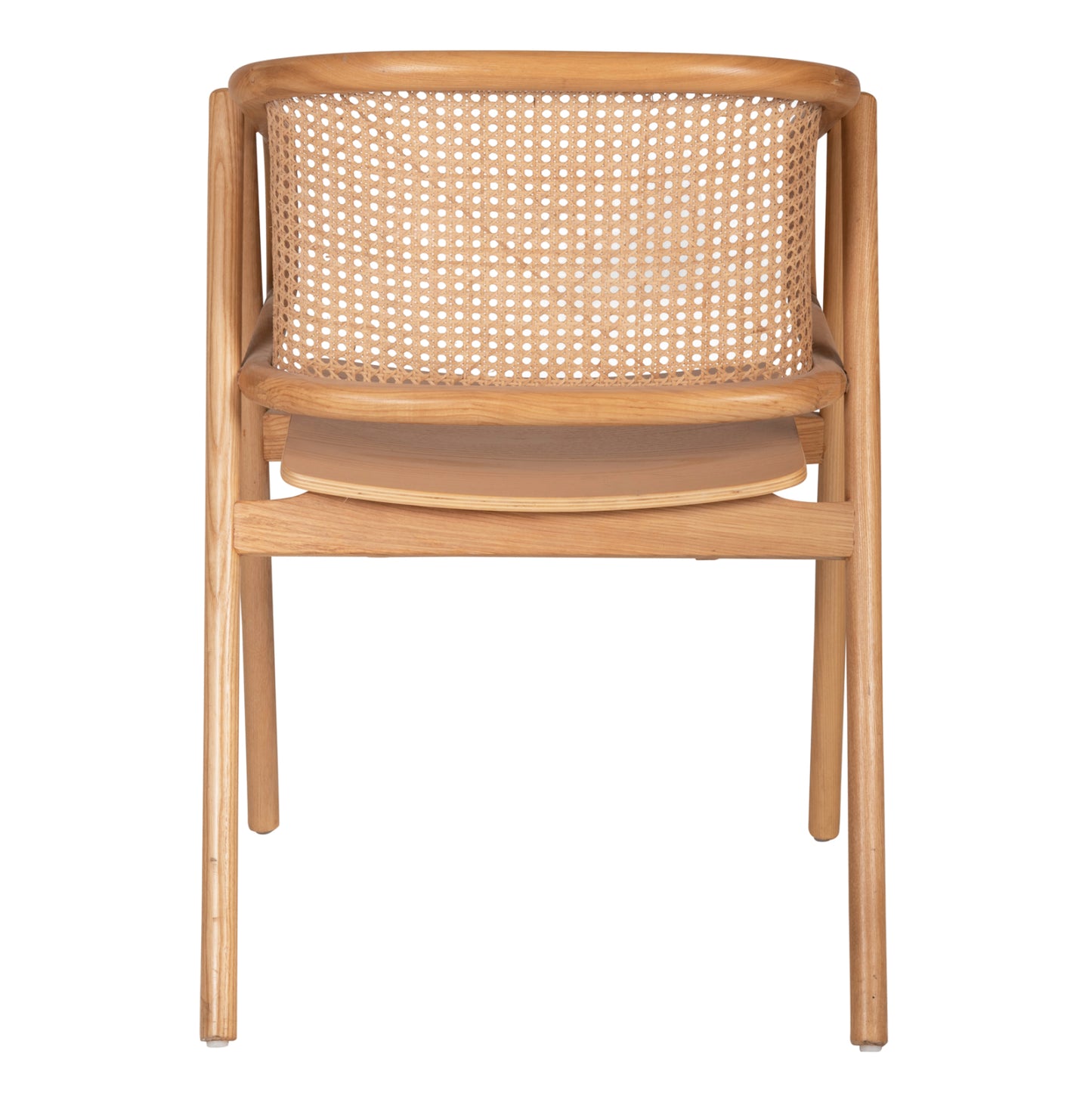 Armchair Kenlee Hm9872 Ashwood And Natural Rattan In Natural Color 57,5x55x81hcm.