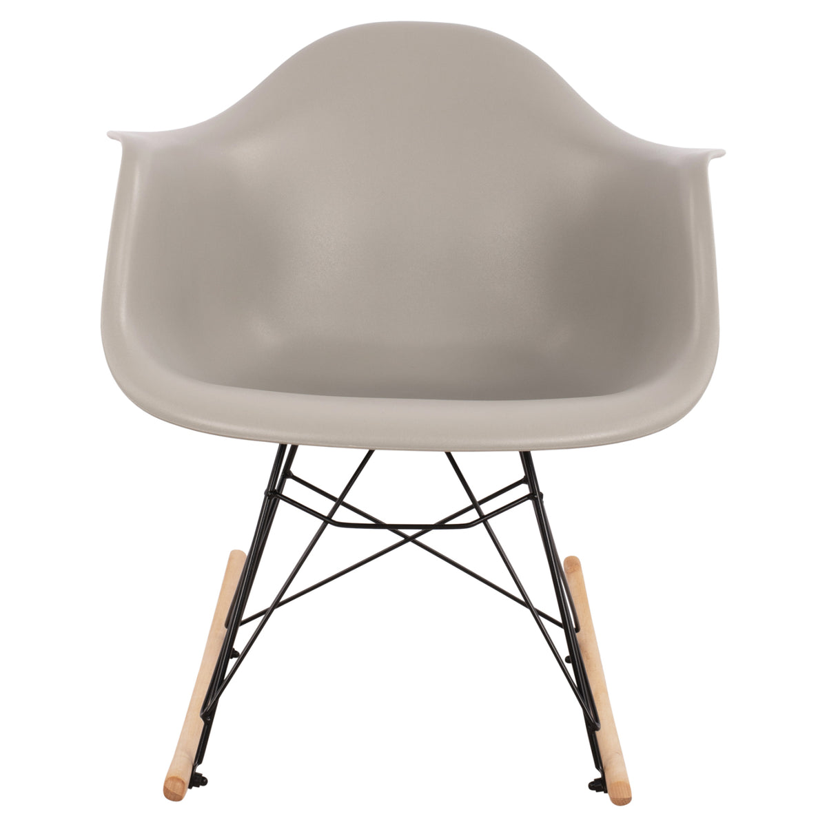 Hm0035.20 Rocking Armchair, Seat Grey-black Frame, 61x71x64cm