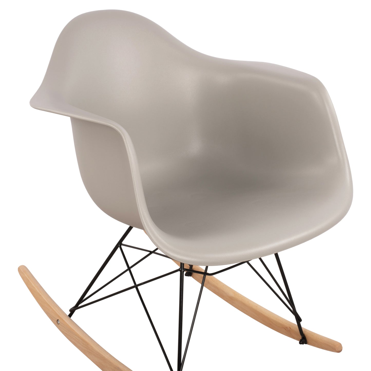 Hm0035.20 Rocking Armchair, Seat Grey-black Frame, 61x71x64cm
