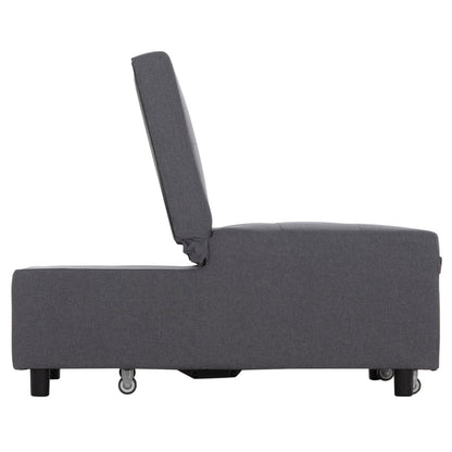 Lounge Chair-bed Libre Hm3295.01 Grey Fabric 75x106x87hcm.