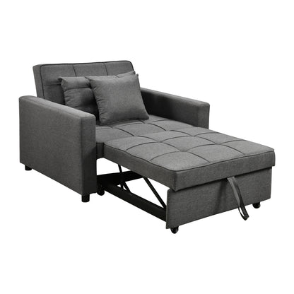 Armchair-bed Mero Hm3306.01 Grey Fabric 98x85x88hcm.