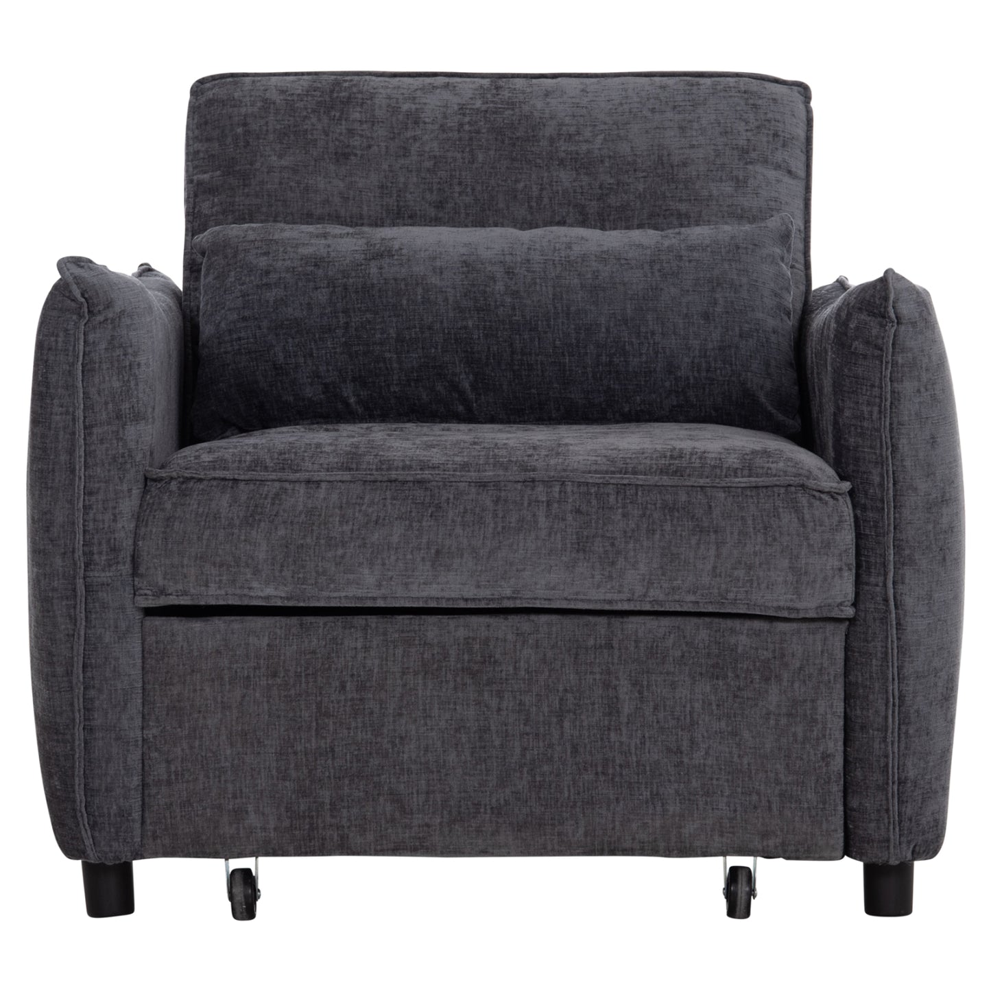Armchair-bed Oryn Hm3307.01 Grey Fabric 85x88x78hcm.