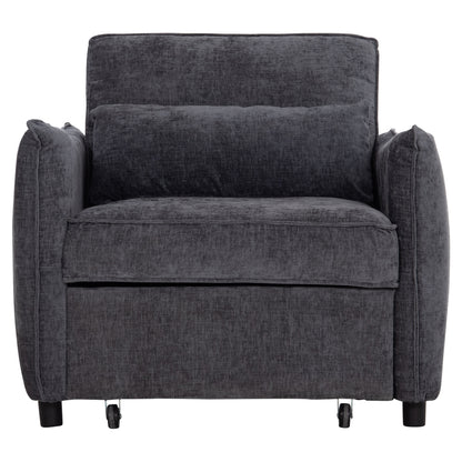 Armchair-bed Oryn Hm3307.01 Grey Fabric 85x88x78hcm.