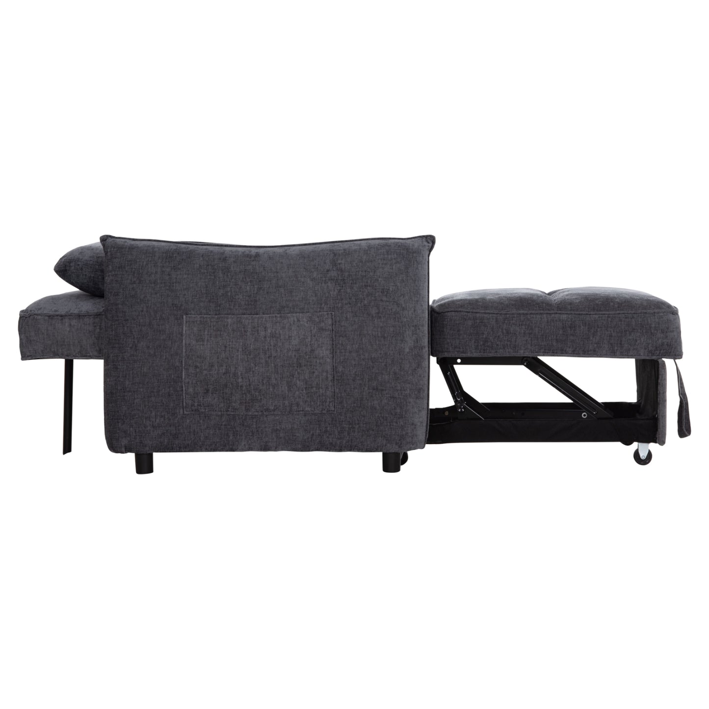 Armchair-bed Oryn Hm3307.01 Grey Fabric 85x88x78hcm.