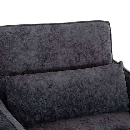 Armchair-bed Oryn Hm3307.01 Grey Fabric 85x88x78hcm.