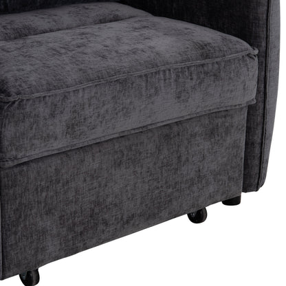 Armchair-bed Oryn Hm3307.01 Grey Fabric 85x88x78hcm.