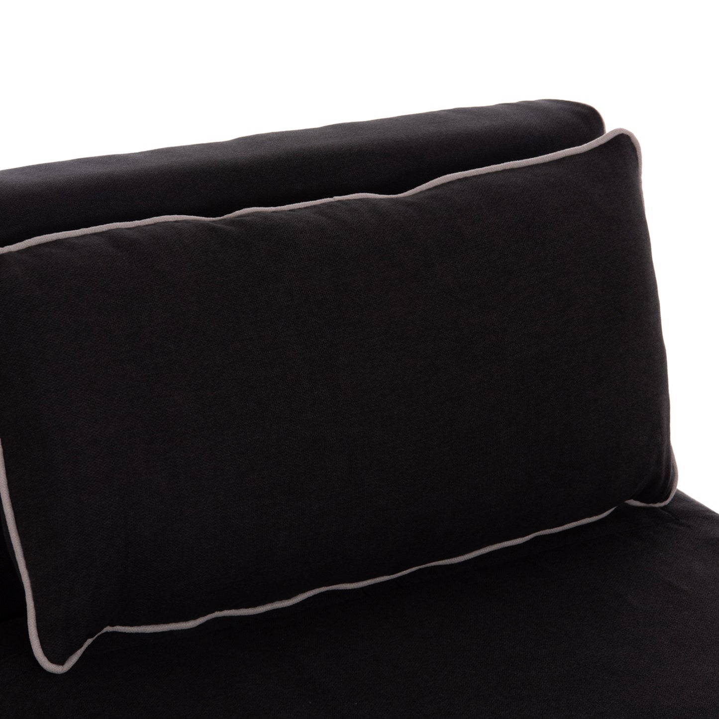 Armchair-bed Braxton Hm8425.03 Black Fabric 78x88x78hcm.
