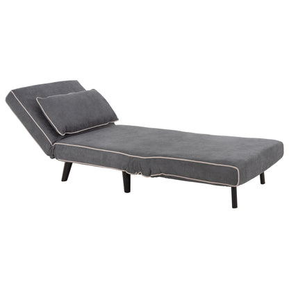 Armchair-bed Braxton Hm8425.10 Dark Grey Fabric 78x88x78hcm.