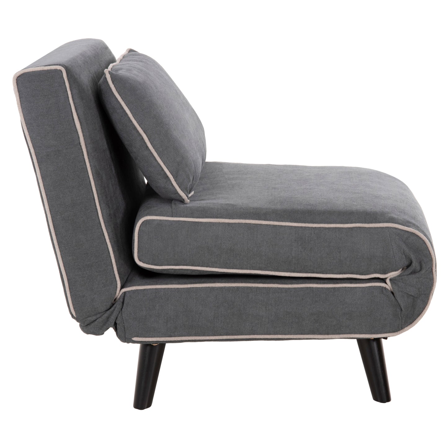 Armchair-bed Braxton Hm8425.10 Dark Grey Fabric 78x88x78hcm.