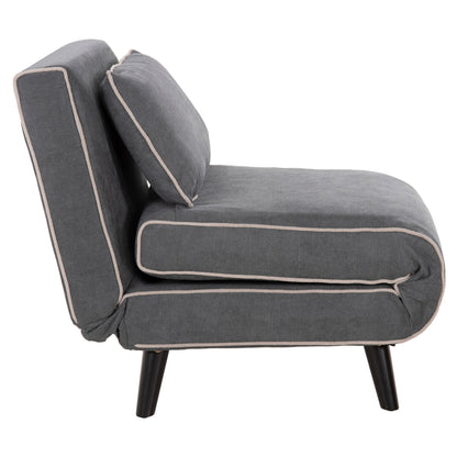 Armchair-bed Braxton Hm8425.10 Dark Grey Fabric 78x88x78hcm.