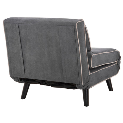 Armchair-bed Braxton Hm8425.10 Dark Grey Fabric 78x88x78hcm.