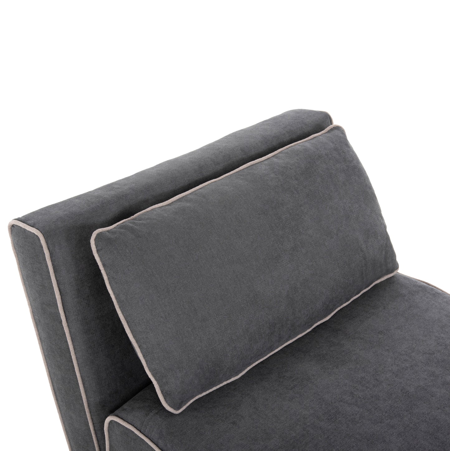 Armchair-bed Braxton Hm8425.10 Dark Grey Fabric 78x88x78hcm.