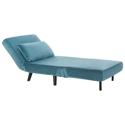 Armchair-bed Braxton Hm8425.25 Mint-colored Velvet 78x88x78hcm.