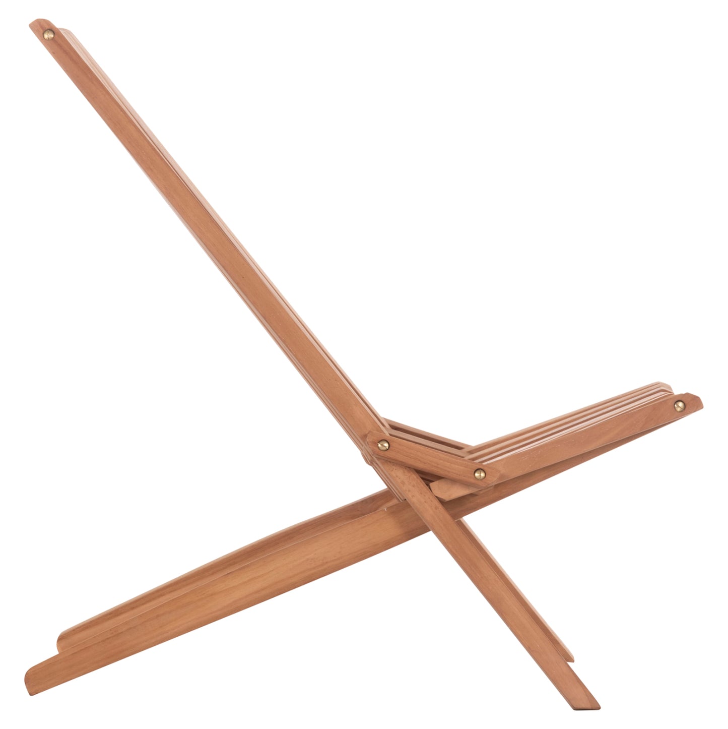 Lounge Chair Foldable Shigao Hm18112 Teak Wood--natural Color 61x88.5x89hcm.