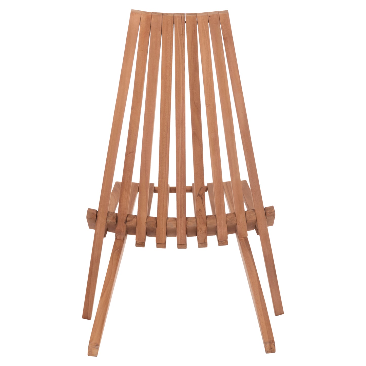 Lounge Chair Foldable Shigao Hm18112 Teak Wood--natural Color 61x88.5x89hcm.