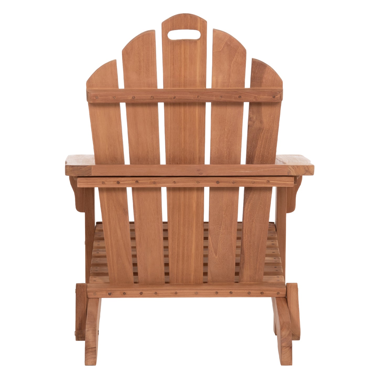 Lounge Armchair Foldable Skall Hm6619 Teak Wood In Natural Color 70.5x85x92hcm