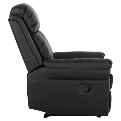 Armchair Massage Happer Hm9785.11 Black Pu Leather 76x94x102hcm.
