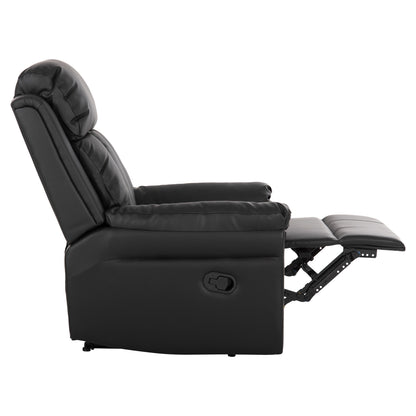Armchair Massage Happer Hm9785.11 Black Pu Leather 76x94x102hcm.