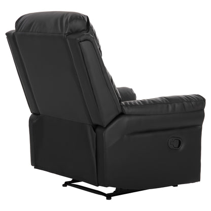 Armchair Massage Happer Hm9785.11 Black Pu Leather 76x94x102hcm.