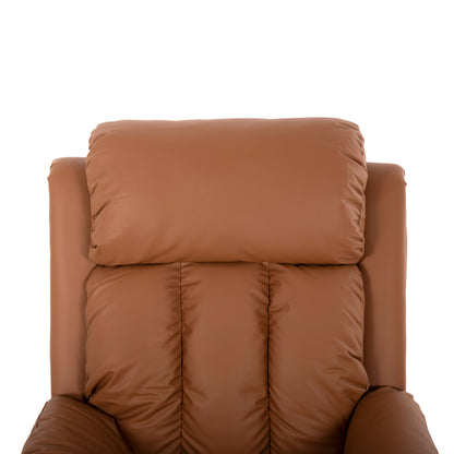 Armchair Massage Happer Hm9785.12 Brown Pu Leather 76x94x102hcm.