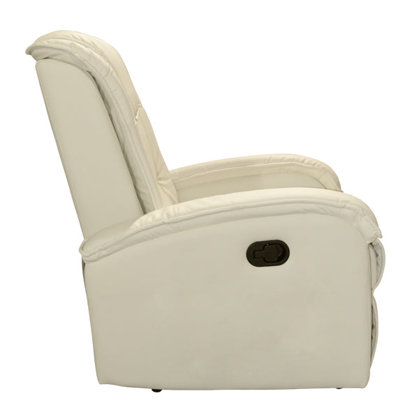Hm0026.02 Armchair, Massage Mechanism, Pu Off-white 80x96x97 Cm