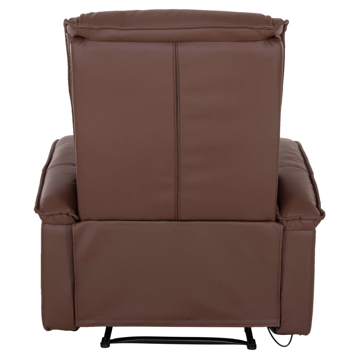 Hm0026.03 Armchair Rocca, Massage Mechanism, Pu Brown 80x96x97 Cm