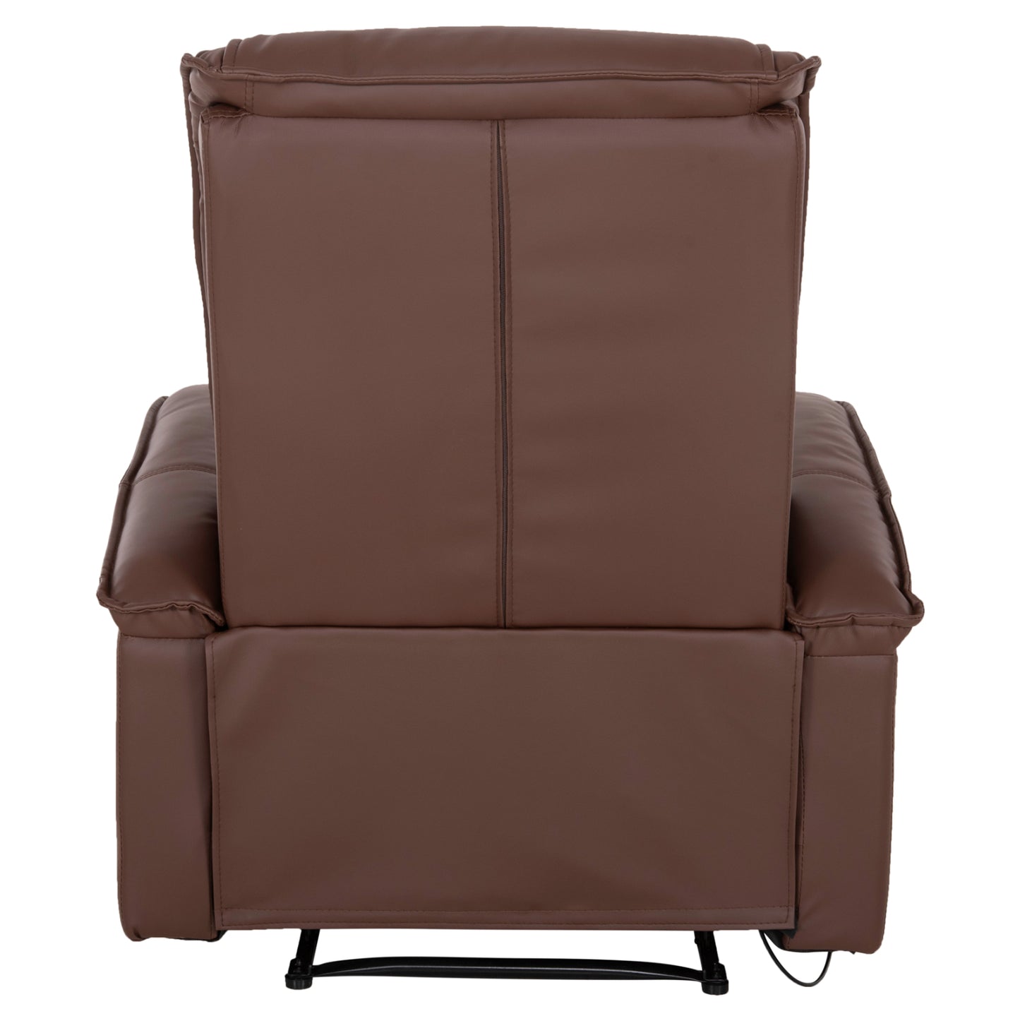Hm0026.03 Armchair Rocca, Massage Mechanism, Pu Brown 80x96x97 Cm