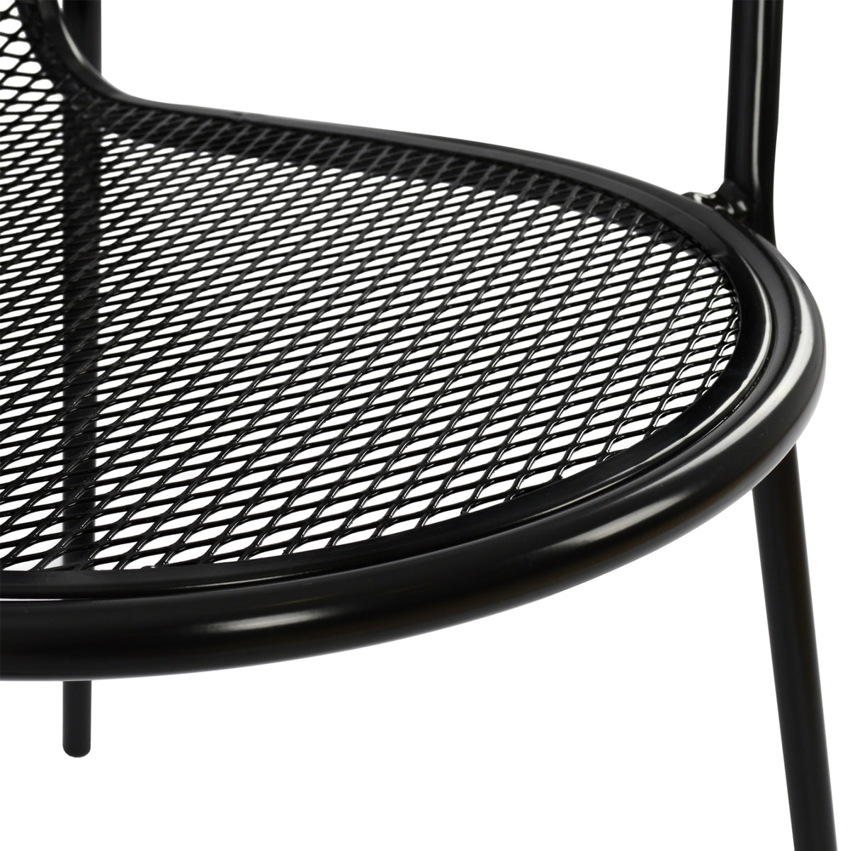 Armchair Metallic Hm5029.01 Vera In Black Color 56x62,5x90 Cm