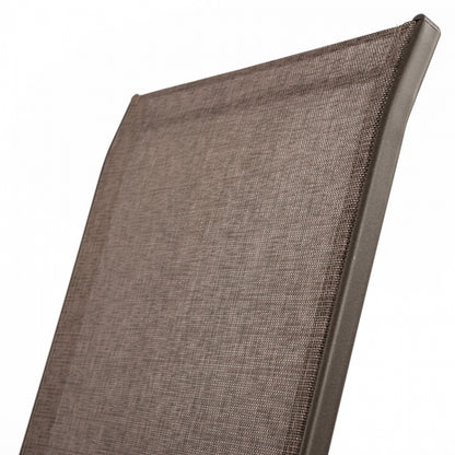 Outdoor Armchair Leon Hm5000.02 Brown Metal Frame-brown Textilene 54x70x93hcm.
