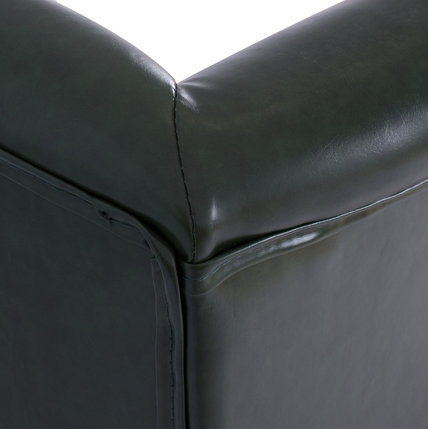 Armchair Chesterfield-type Polina, Hm0053.08, Cypress Green Pu 83x79x104 Cm