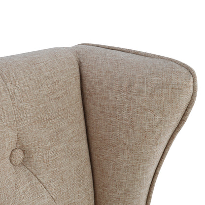Armchair Brandon Hm3073.02 Beige Fabric 83x83x104 Cm.
