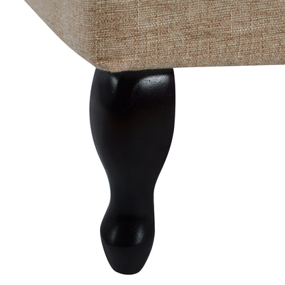 Armchair Brandon Hm3073.02 Beige Fabric 83x83x104 Cm.