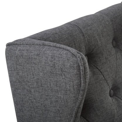 Armchair Brandon Hm3073.10 Grey Fabric 83x83x104 Cm.