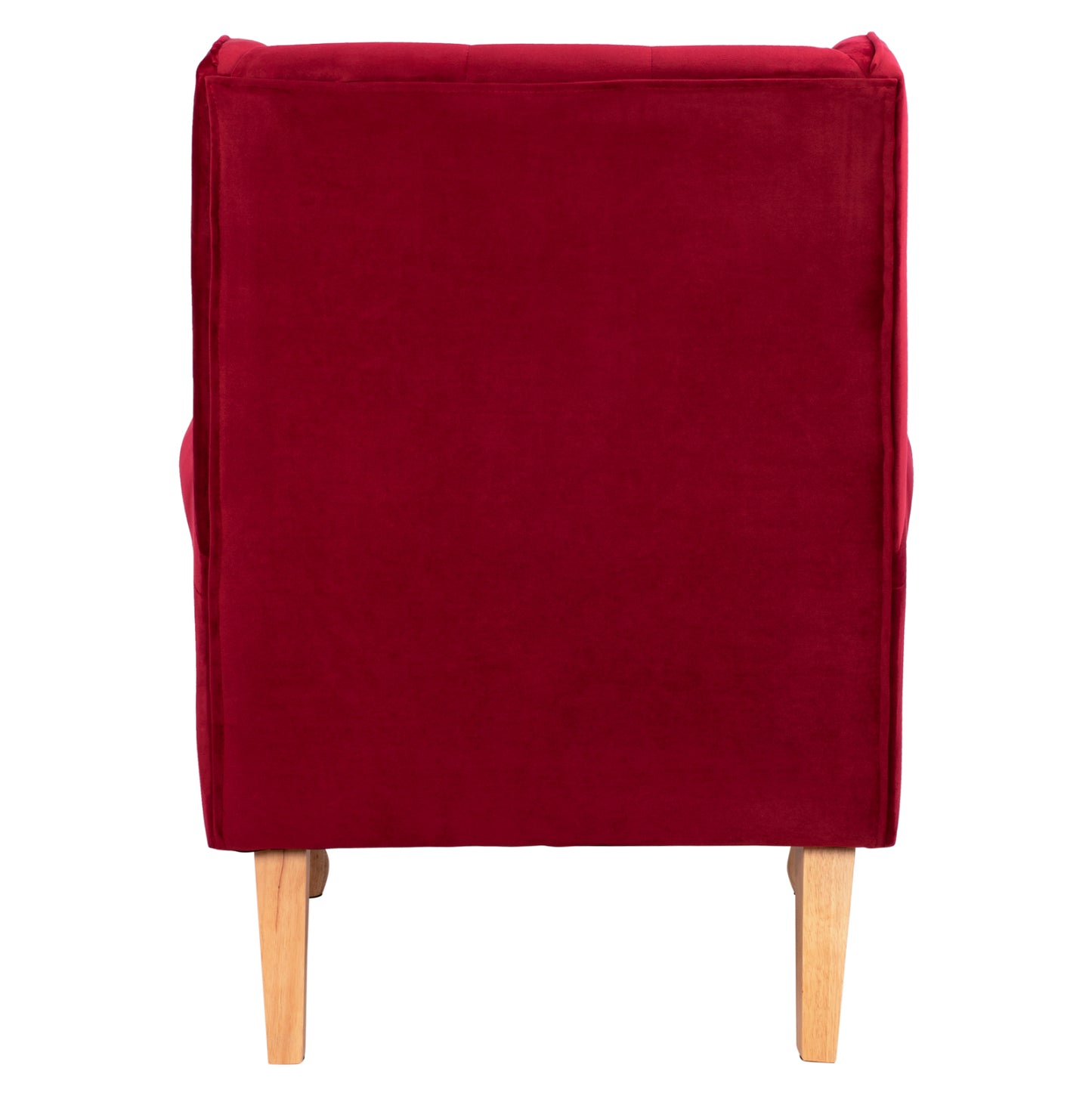 Armchair Red Velvet Brandon 81x83x101cm Hm3073.14