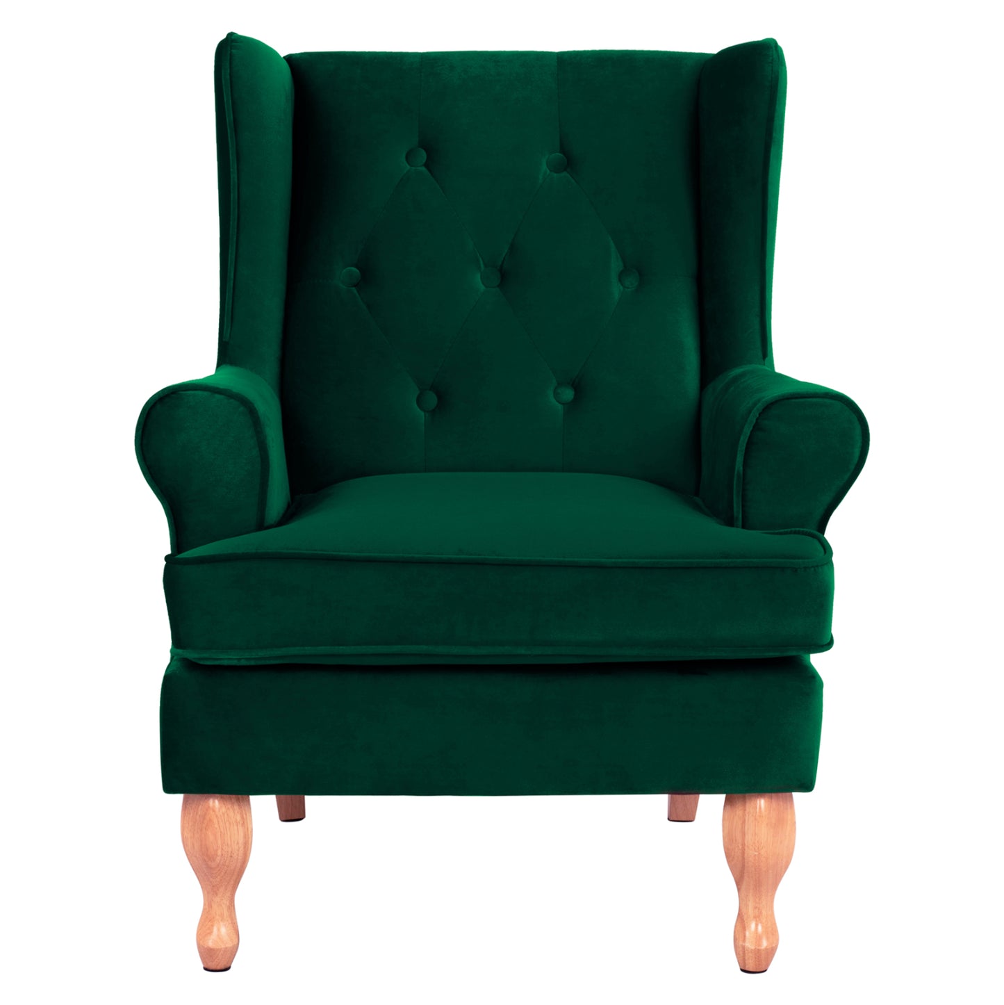 Armchair Cypress Green Velvet, 81x83x101, Hm3073.13