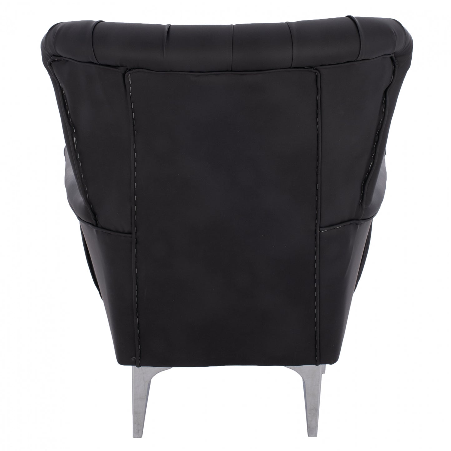 Hm9217.01 Bergere, Black, Chesterfield-style, 87x88x100