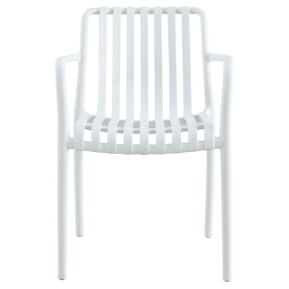 Armchair Polypropylene Tippy Hm5940.01 White 55x55x81hcm.