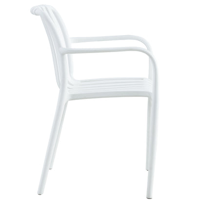Armchair Polypropylene Tippy Hm5940.01 White 55x55x81hcm.