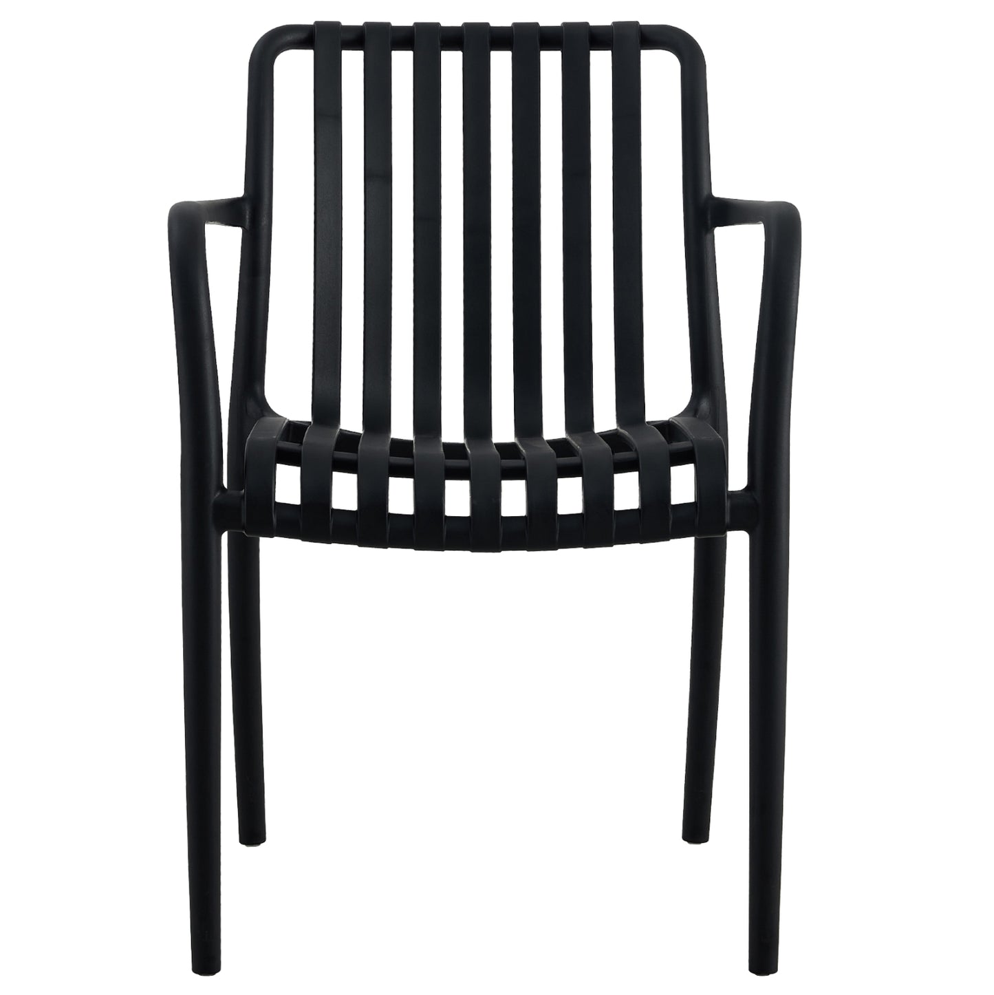 Armchair Polypropylene Tippy Hm5940.02 Black 55x55x81hcm.