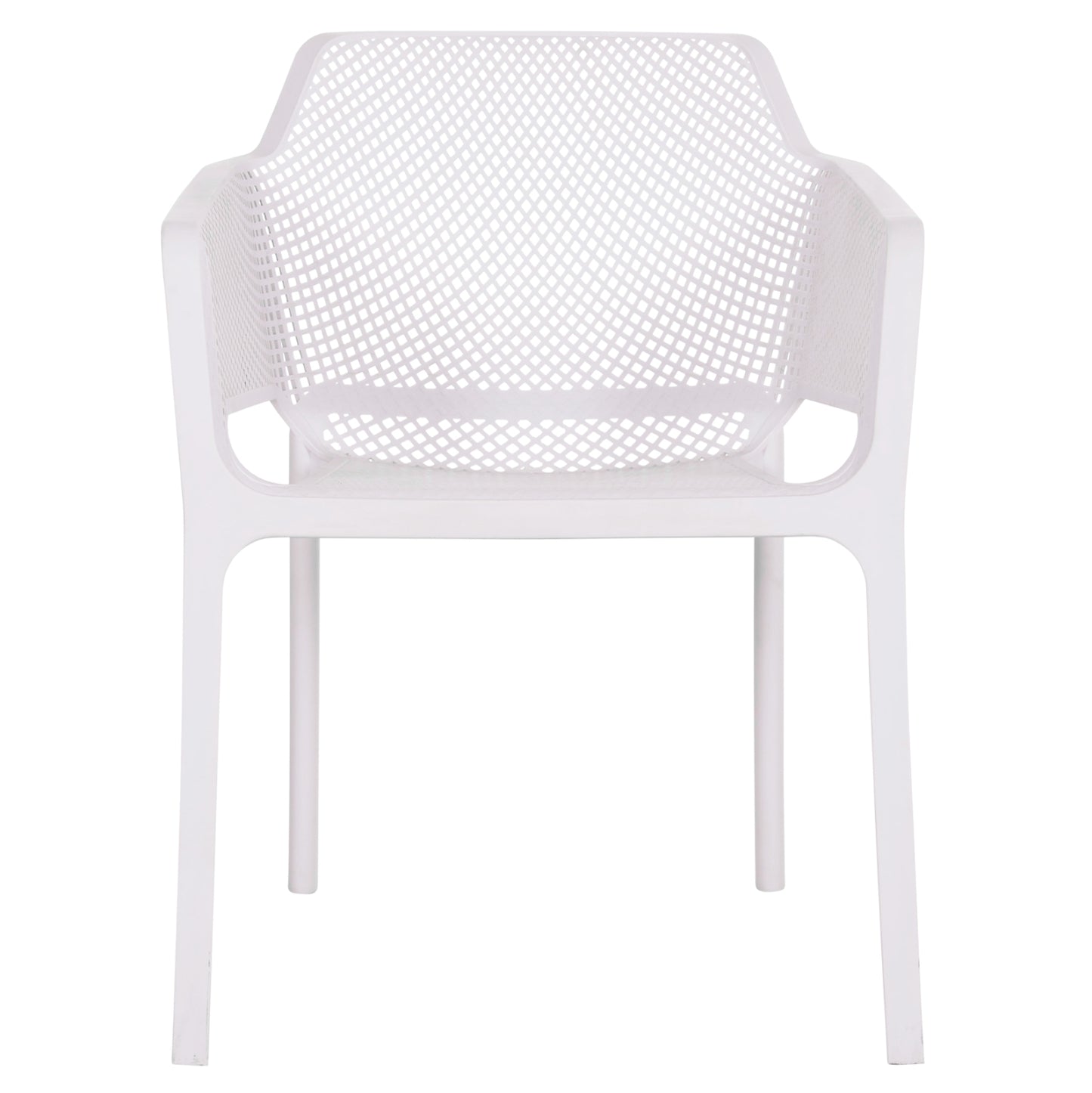 Armchair Polypropylene John Hm6103.01 White 59x58x79.5hcm.