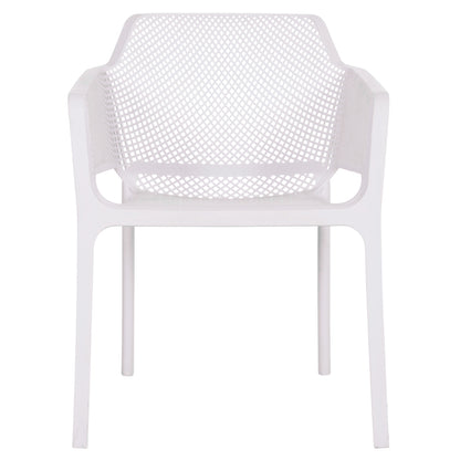 Armchair Polypropylene John Hm6103.01 White 59x58x79.5hcm.
