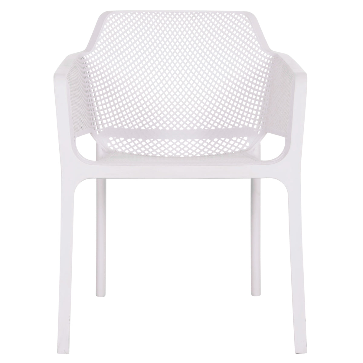 Armchair Polypropylene John Hm6103.01 White 59x58x79.5hcm.